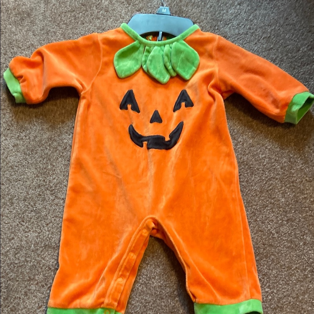 Children's Place Pumpkin Halloween Costume Infant Size 3-6 Months